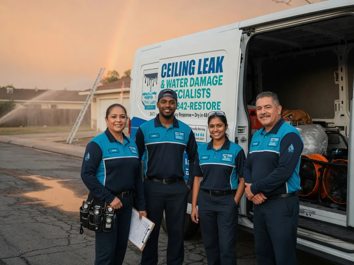Ceiling Leak Cleanup company in Crookston, MN
